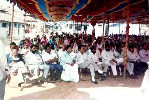 Old Building And Studens